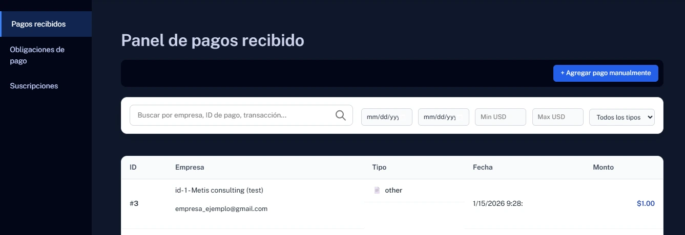 Sistema de atención al cliente